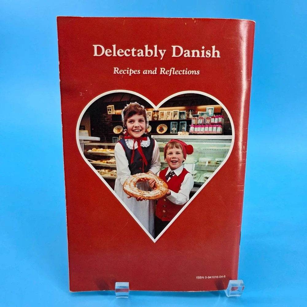 Delectably Danish Recipes and Reflections Julie Jensen McDonald Cookbook Vintage